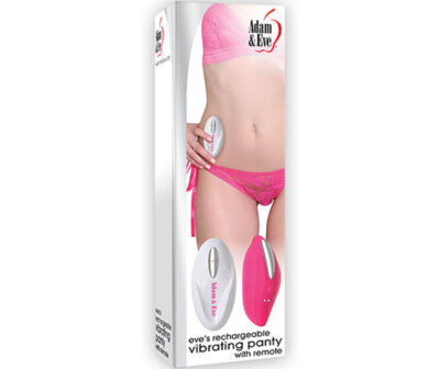 Adam & Eve Eve's Rechargeable Vibrating Panty With Remote